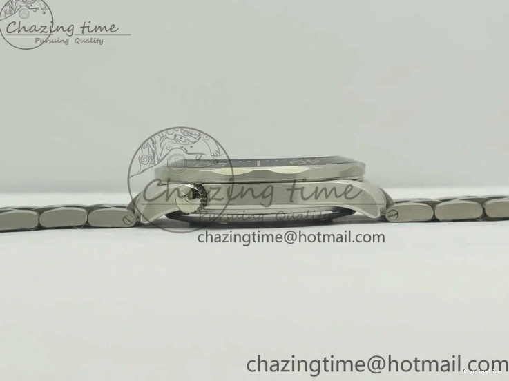 0120 WaterResistant Seamaster 300M SS MKS V3 1:1 Best Edition Black Dial Black Ceramic Bezel on SS Bracelet A 7981